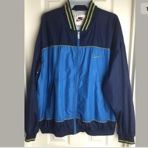 Vintage Nike Full Zip Lined Windbreaker Large L